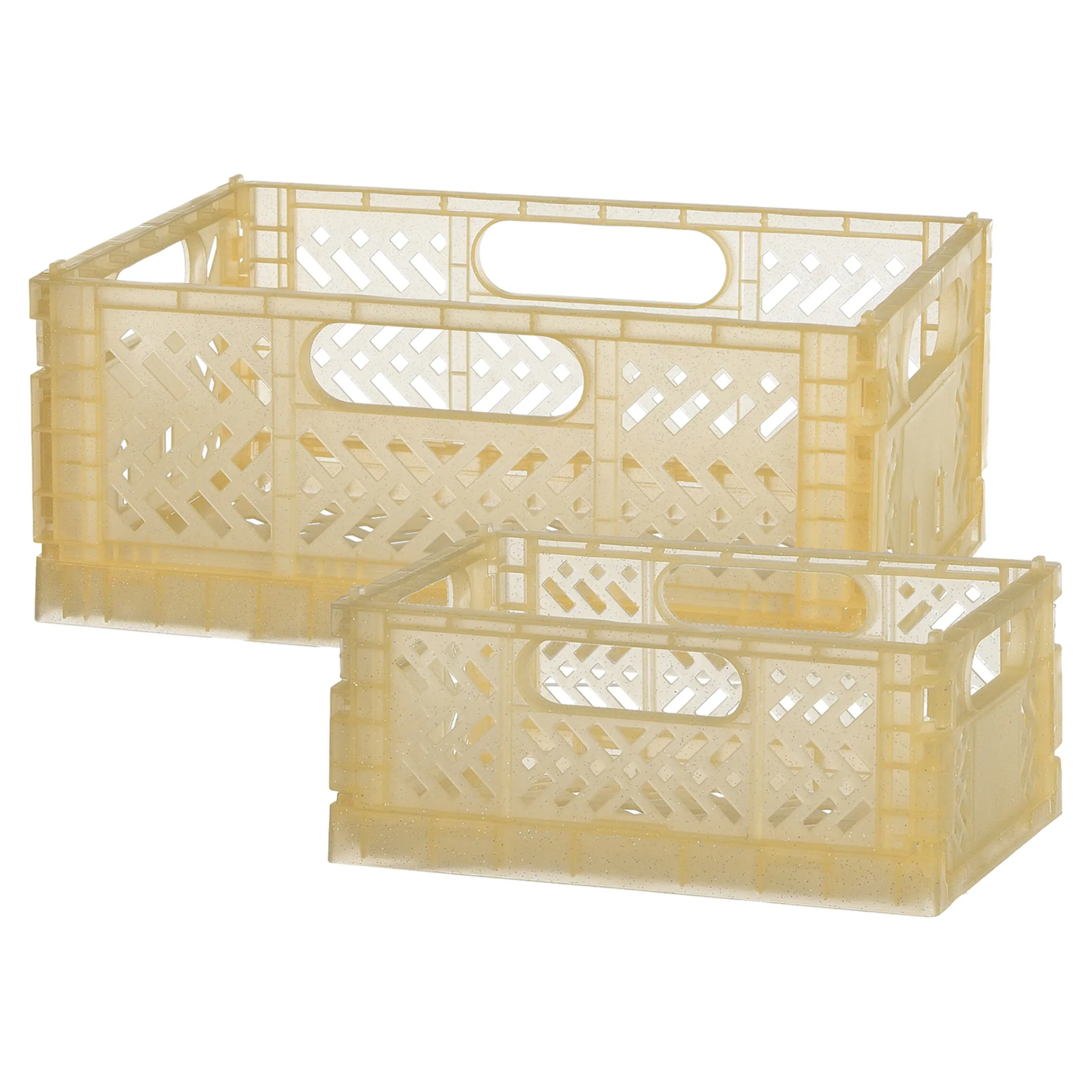 Depot Klappboxen-Set Glitter> Aufbewahrung - Depot Deko